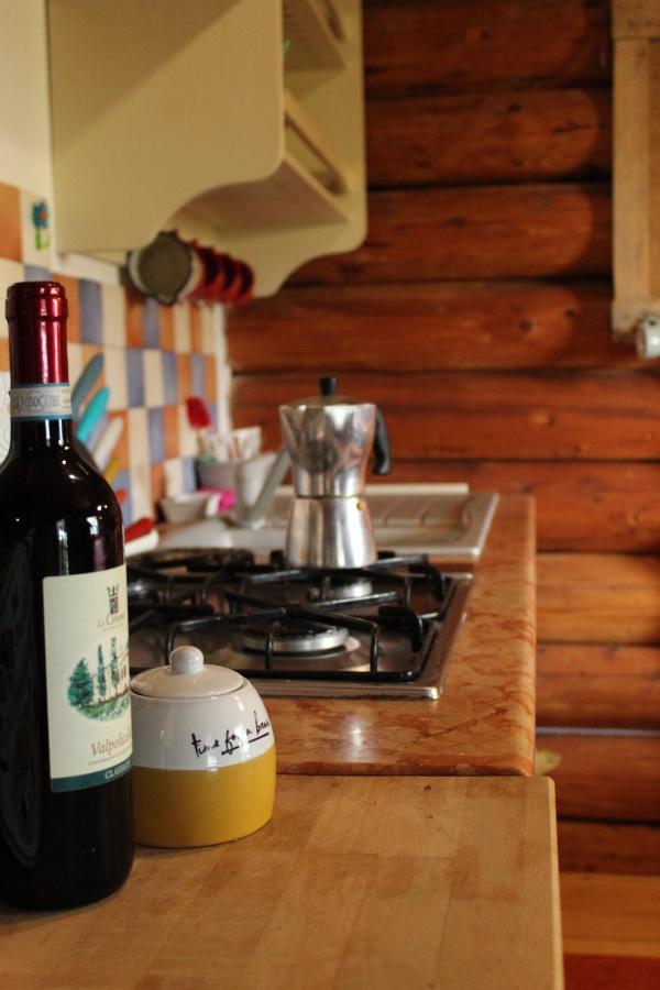 B&B Le Corone - Chalet Nel Bosco Cavalo ภายนอก รูปภาพ